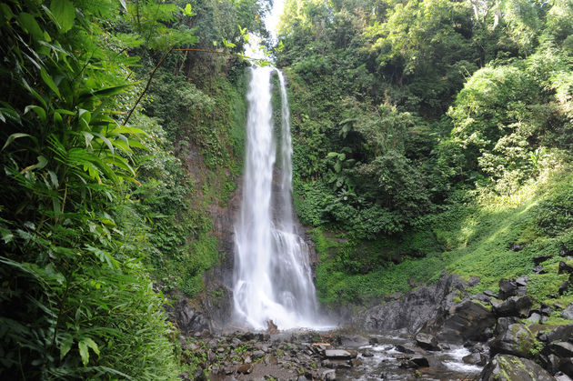 De Gitgit waterval, de hoogste van Bali
