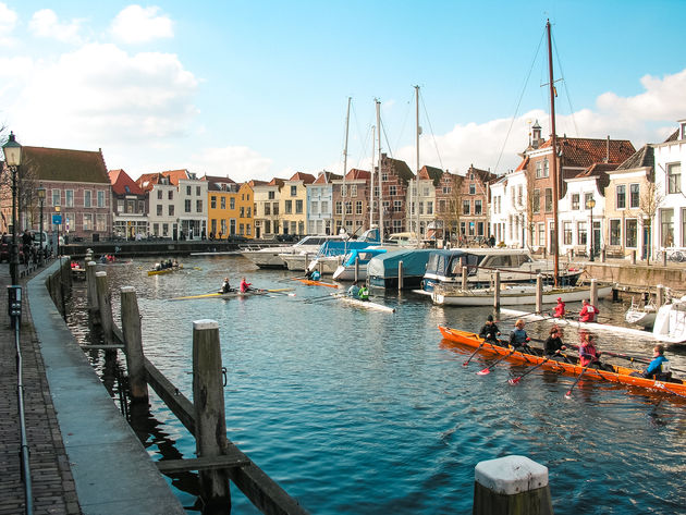 De historische jachthaven van mijn hometown Goes \u2665