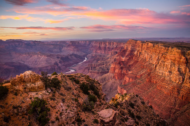 Magisch mooi: zonsopkomst in de Grand CanyonFoto: huci - Fotolia