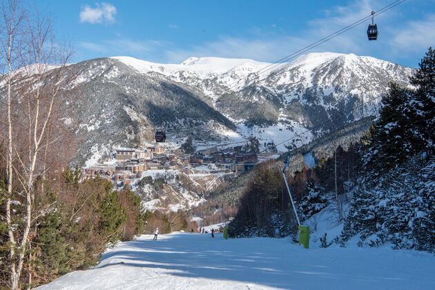 Neem Esquirol naar het dal, de mooiste en langste afdaling in Grandvalira