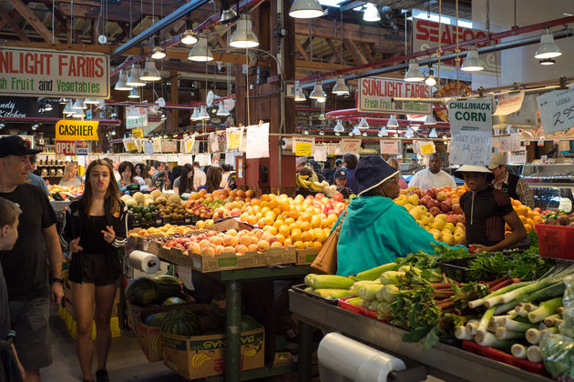 Granville Island marktkraampjes