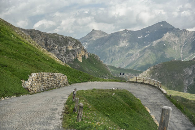 Grossglockner Hochalpenstrasse in Oostenrijk