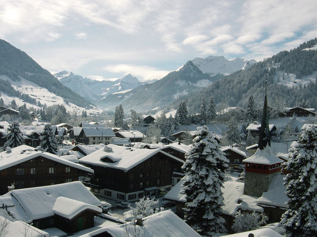 Gstaad in Zwitserland