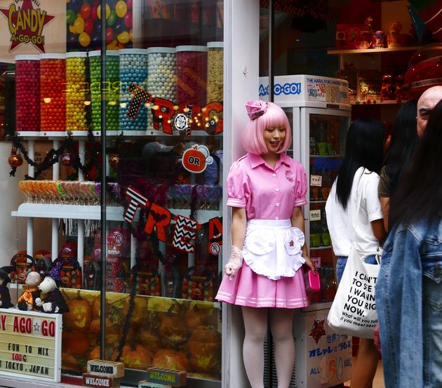 Fantasierijke fashion in Harajuku