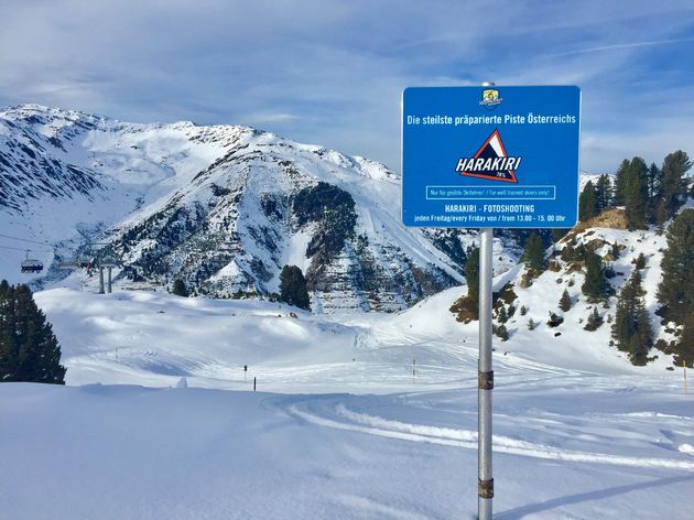 Harakiri: de steilste geprepareerde piste van Oostenrijk