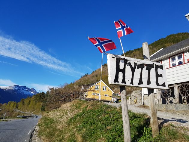 We zijn in Noorwegen, dat kan niet missen