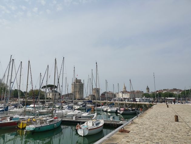 Haven La Rochelle met haar stadmuren