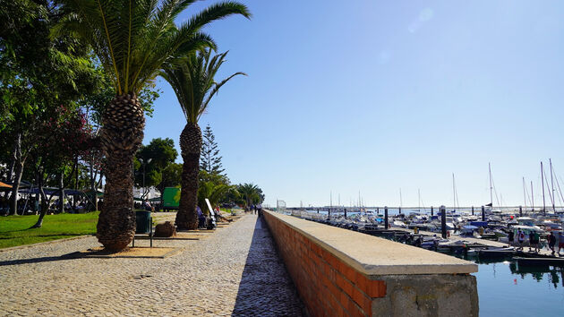 De jachthaven van Olhao
