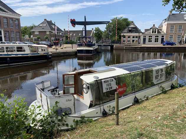 <em>Wij meerden met onze boot aan in schaatshoofdstad Heerenveen.<\/em>