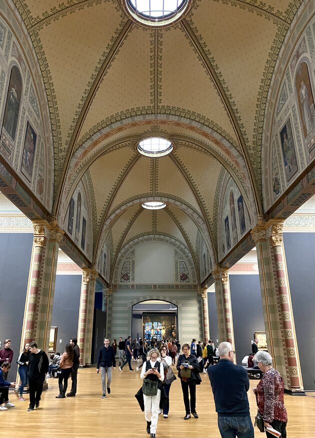 Wandel langs de eregalerij van het Rijksmuseum