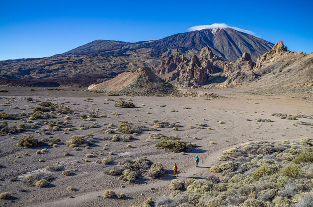 In El Teide kun je waanzinnig mooie wandelingen maken