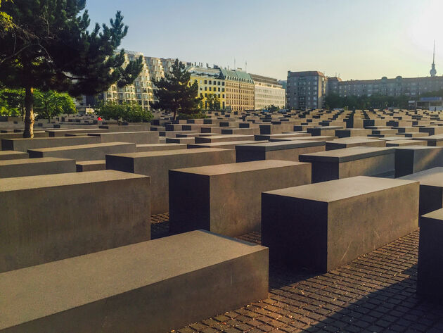 Kippenvel bij het Holocaust Monument