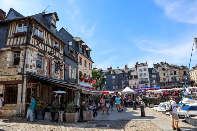 Een van de mooiste dorpjes van de omgeving: Honfleur