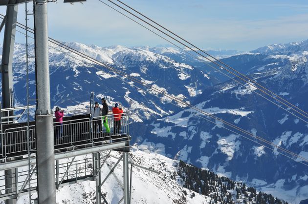 Het hoogste punt in Mayrhofen: 2.500 meter