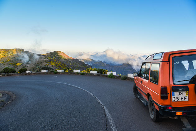 Een goede huurauto (lieft 4*4) is geen overbodige luxe als je Madeira goed wilt ontdekken