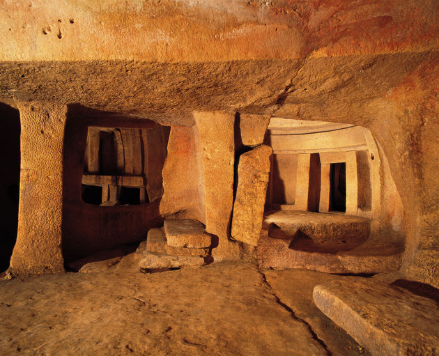 De meest indrukwekkende plek van Malta is het ondergrondse Hal Saflieni Hypogeum