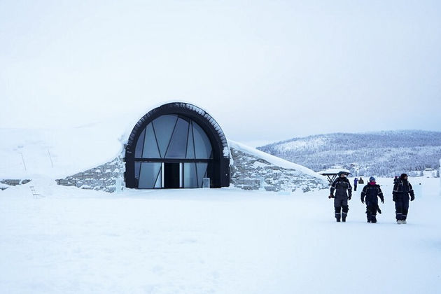 Het Icehotel 365 is het hele jaar door geopend