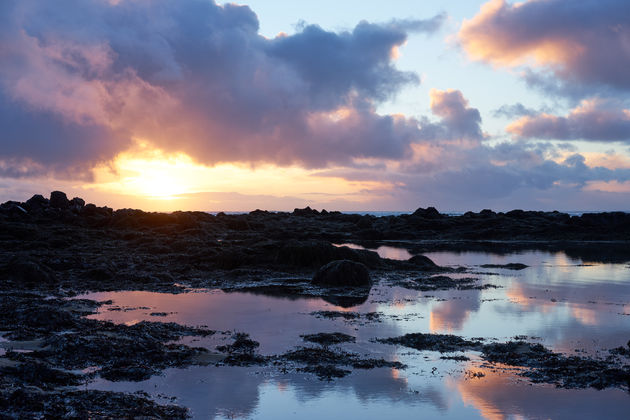 Zonsopkomst in IJsland