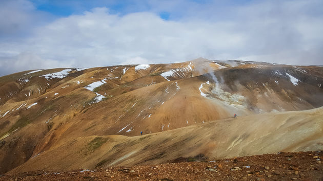 Dampende zwavel: ook dat hoort bij het vulkanische landschap van IJsland