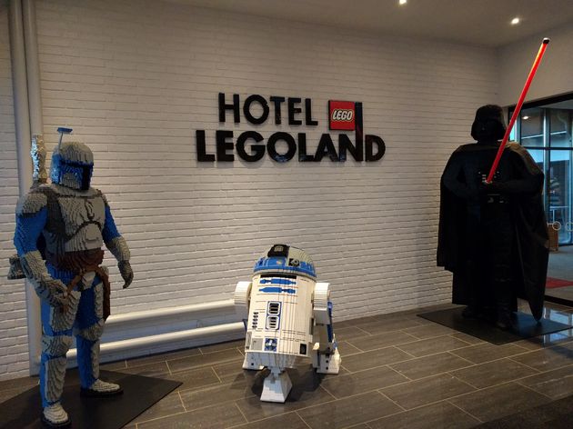 Het Hotel Legoland een feest voor kinderen.