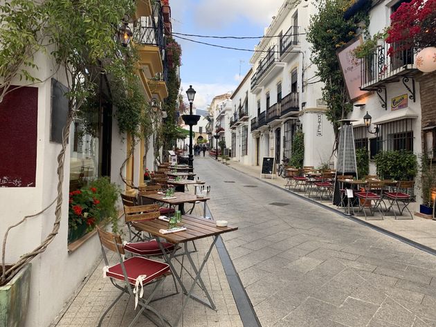 <em>Leuke winkels en schattige straatjes in de oude binnenstad van Marbella<\/em>
