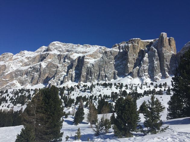 Imposant gebergte Sella Ronda.