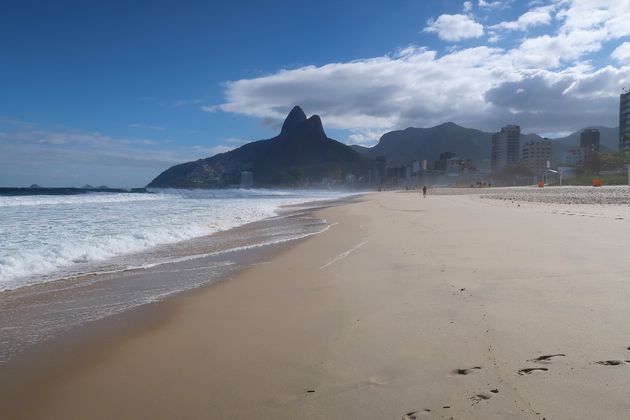 Het prachtige, wat rustigere, Ipanema Beach