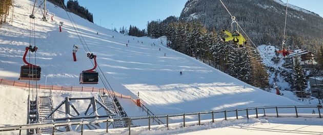 Met 85 km\/uur naar beneden met de Ischgl Skyfly