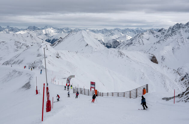 Hier doe je het voor: 238 km aan pistes in het skigebied van Ischgl