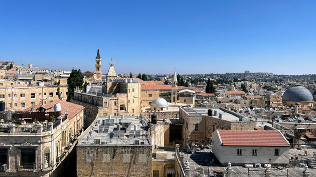 Uitzicht over de Oude Stad vanaf de Toren van David