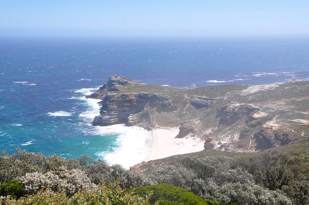 Cape Point, het zuidoostelijke van het Kaapse Schiereiland