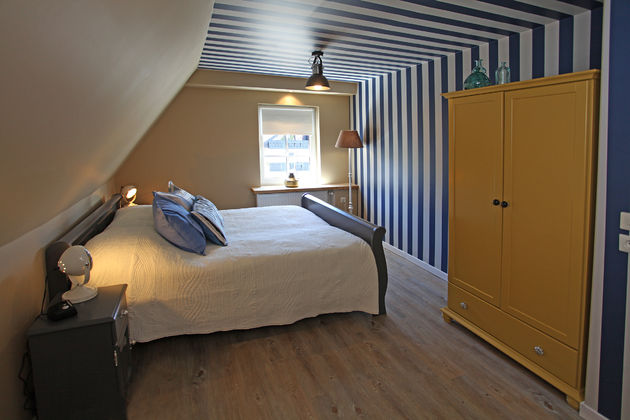 Een van de knusse kamers