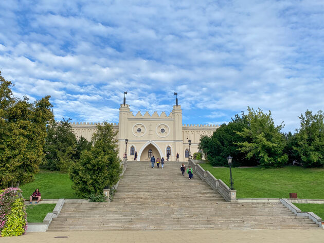Dat is wat ik een grande entree noem! Het kasteel in Lublin.