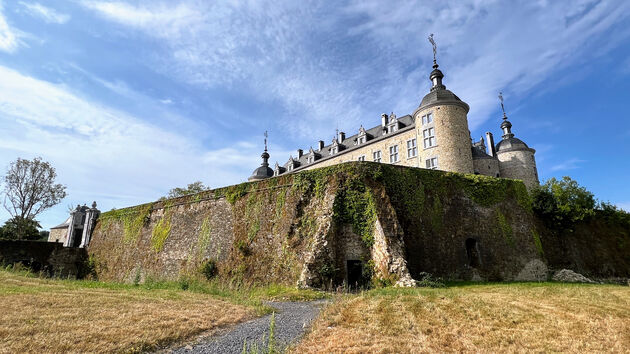 Een schilderachtige kasteel, tof om te bezoeken: het Kasteel van Mirwart