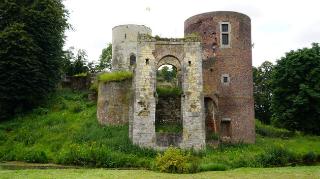 De kasteelruine van Stein