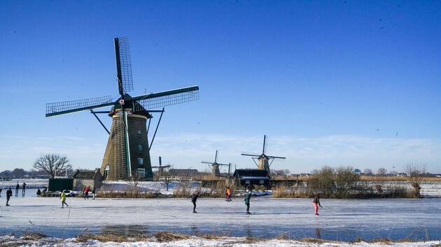 Een droomlocatie om te schaatsen