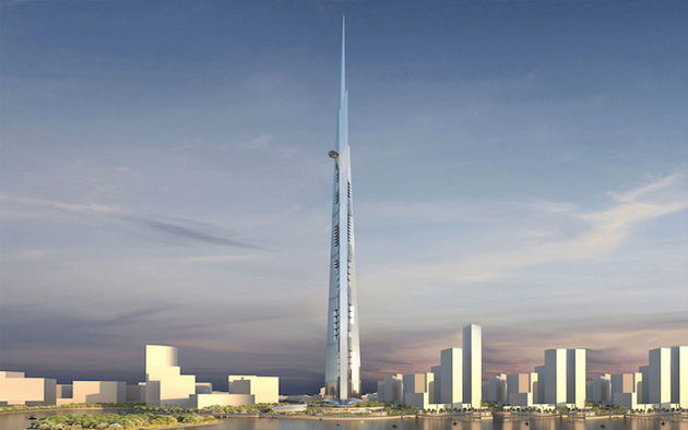 Dit wordt de hoogste skycraper ter wereld: de Kingdom Tower in Jeddah, Saoedi-Arabi\u00eb
