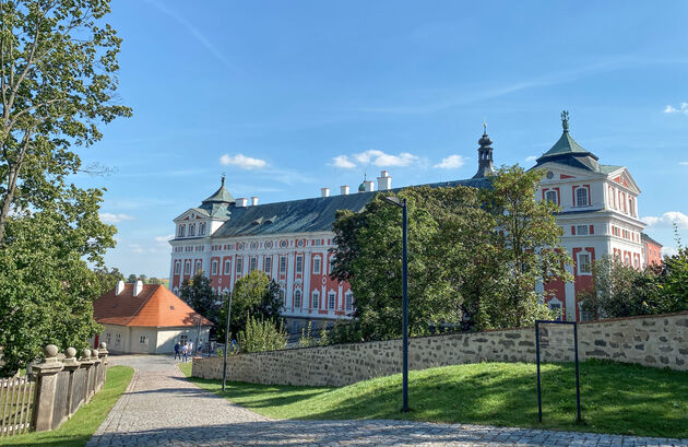 het sprookjesachtige Benedictijnen Klooster in Broumov