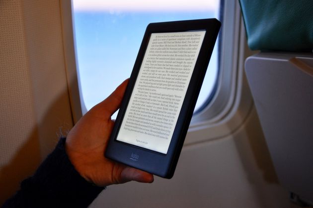 Lekker lezen in het vliegtuig!