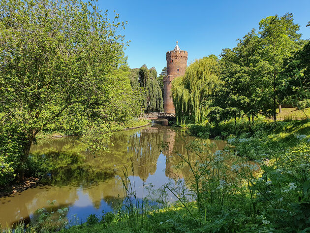 Het Kronenburgerpark is het bekendste park van Nijmegen