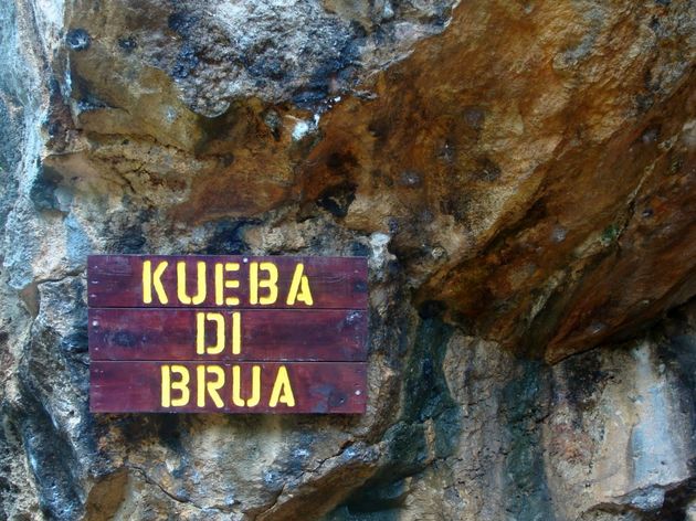 Kueba di Brua kun je gewoon binnenwandelen