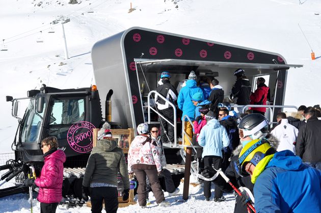 De nieuwe foodtruck van la Folie Douce