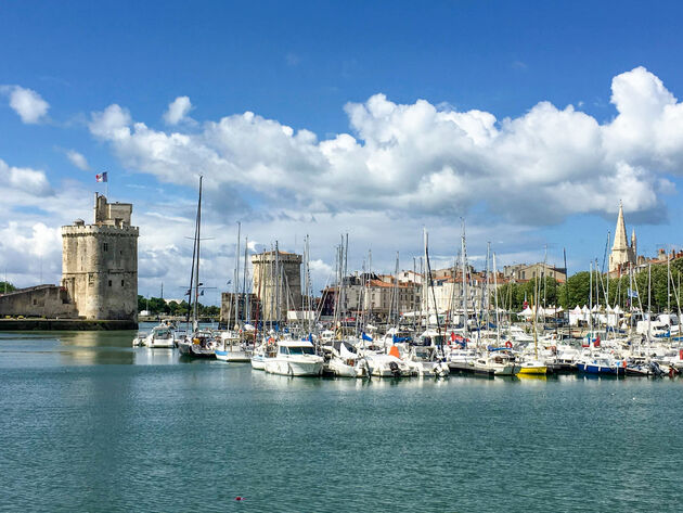 De haven van La Rochelle is een van de sfeervolste plekken aan de Franse westkust