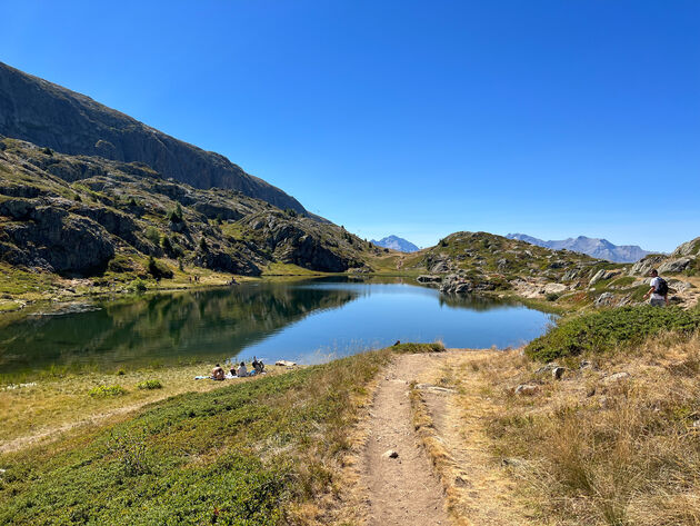 Lac Faucille op L`Alpette