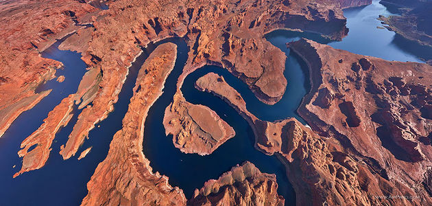 Lake Powell in de Verenigde Staten