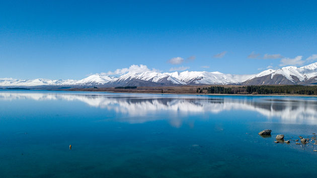 Lake Tekapo is een van de mooiste meren van heel Nieuw-Zeeland