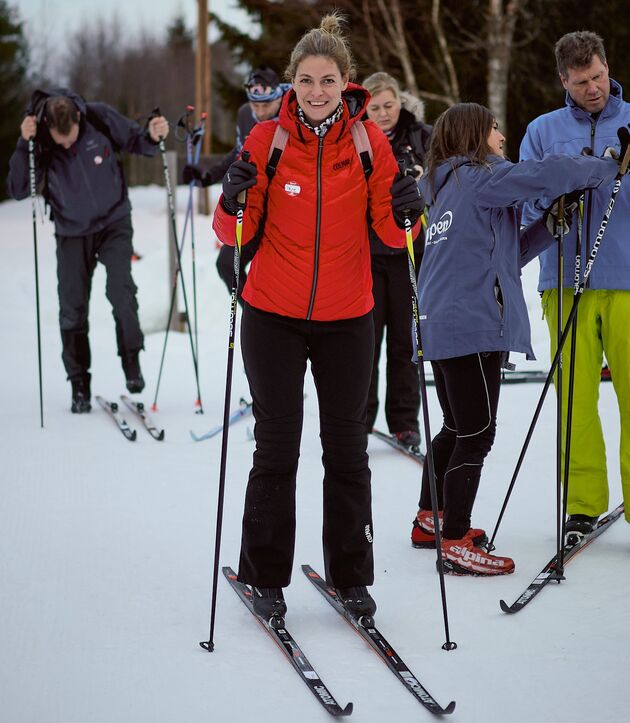 Genieten op de dunne latten in Zweden