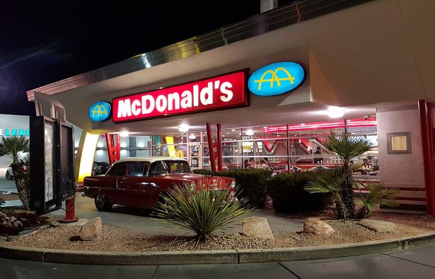 Een classic McDonalds in Las Vegas