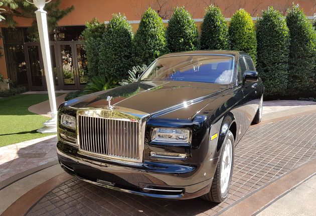 Rolls Royce ook in Vegas blijft deze opvallend