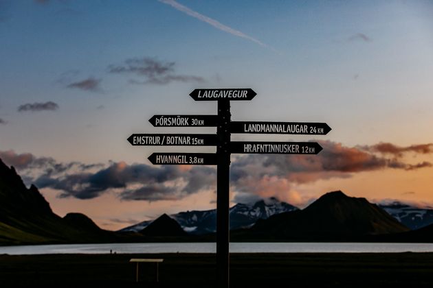 The Iceland Trail volgt de route van de Laugavegur Trail